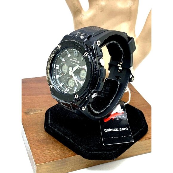 Casio Men Watch G-Shock GSTS100 Black Resin Analog Digital Tough Solar 5… - Picture 2 of 14